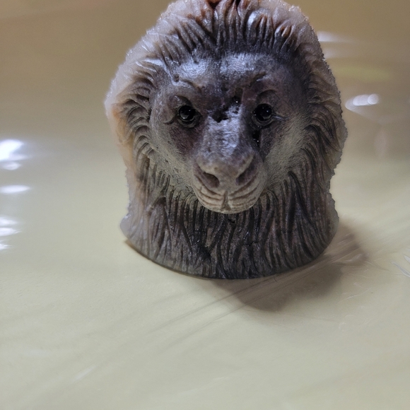 NATURAL SPALERITE LION - Picture 10 of 12